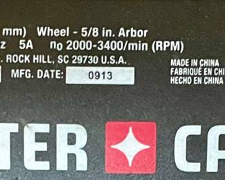 PORTER CABLE DUAL GRINDER