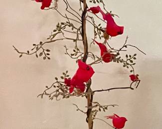 CARDINAL TREE DECOR