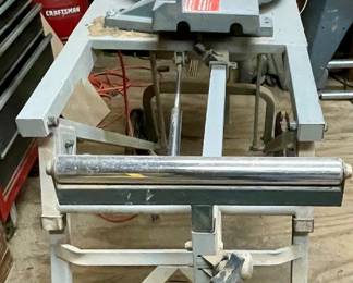 Rigid 12” Compound Miter Saw and Rigid MS-UV (Miter Saw Utility Vehicle)