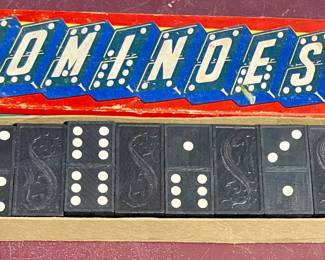 Vintage 1950’s Wooden Dominoes