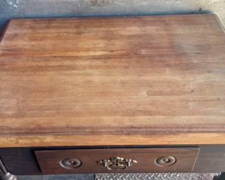 CHOPPING BLOCK TABLE/ISLAND (WITH EASTLAKE BASE?)