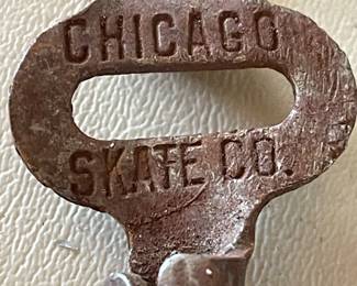 ANTIQUE CHICAGO SKATE CO. SKATE KEYS