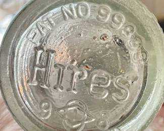 Vintage HIRES Root Beer with Laundry/Ironing Shaker Top