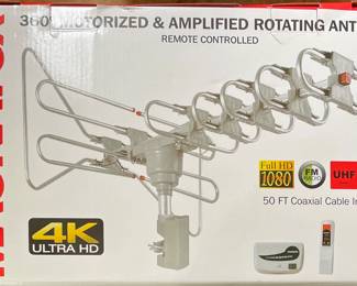 360 MOTORIZED & AMPLIFIED ROTATING ANTENNA