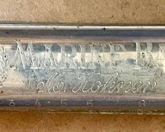 VINTAGE HOHNER MARINE BAND HARMONICA