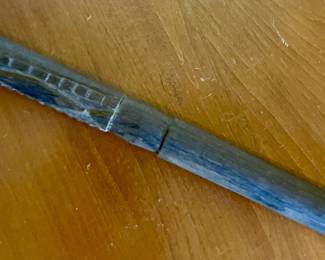 HAND-CARVED WOODEN WAR CLUB or RUNGU (ASSOCIATED WITH AFRICAN CULTURE)