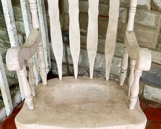 VINTAGE LARGE STURDY ROCKER