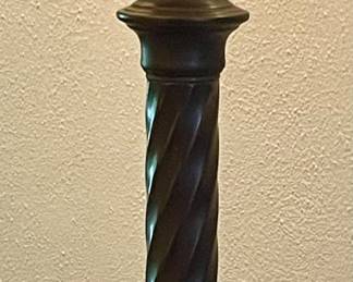 BEAUTIFUL PEACOCK SHADE FLOOR LAMP
