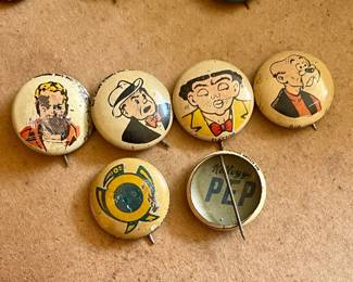 ANTIQUE KELLOG'S PEP COLLECTOR PINS