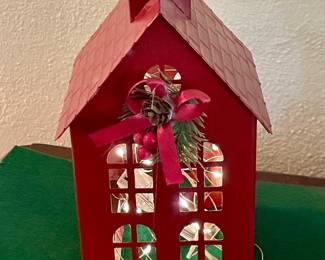 LIGHTED TIN HOUSE