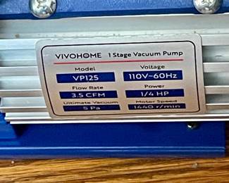 *NEW VIVOHOME VACUUM CHAMBER KIT