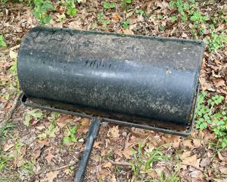 HEAVY-DUTY STEEL LAWN ROLLER/COMPACTOR