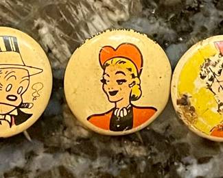 ANTIQUE KELLOG'S PEP COLLECTOR PINS