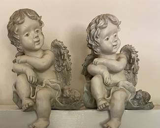 CHERUB DECOR FIGURES