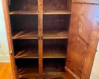 ANTIQUE CEDAR CABINET