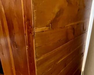 ANTIQUE CEDAR CABINET