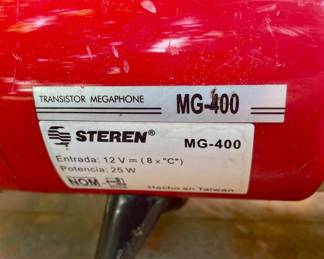 STEREN MG-400 MEGAPHONE