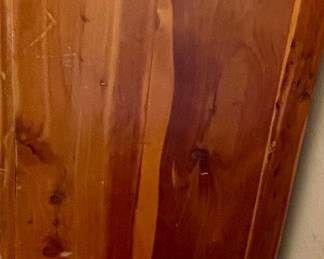 ANTIQUE CEDAR CABINET