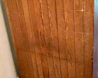 ANTIQUE GLASS-FRONT CABINET