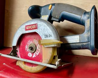 BATTERY OPERATED RYOBI POWER TOOL