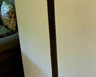 BEAUTIFUL PEACOCK SHADE FLOOR LAMP