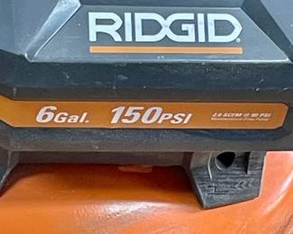 RIDGID 6-GALLON 150 PSI PANCAKE AIR COMPRESSOR