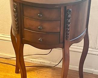 VINTAGE DEMI CABINET END TABLE (2-AVAILABLE)