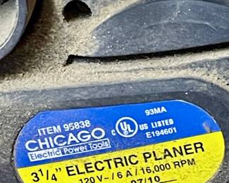 3 1/4" ELECTRIC PLANER