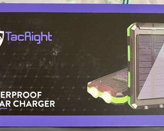 TacRight Waterproof Solar Charger  - 3-Available 