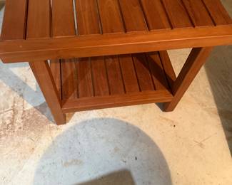 Aqua Teak Bench