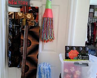 AFRICAN MADE FABRIC, YARN ART, EXERCOISE ROLL