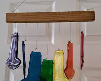 BLOWN GLASS ART PIECE