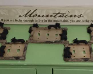 Black bear switchplates