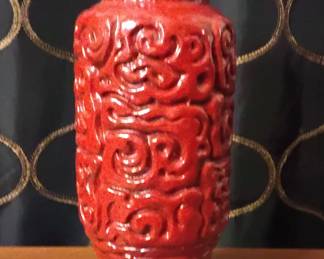Brutalist style vase