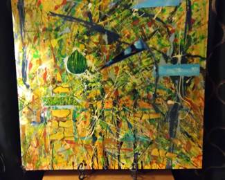 Raised relief original art