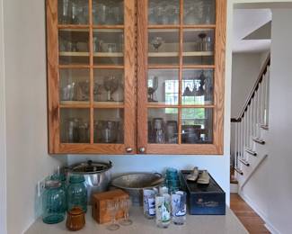 Lots of pattern glasses