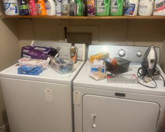 Maytag washer and dryer