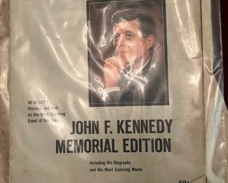 John F Kennedy Life Magazine