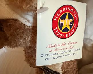 Herrington Teddy Bears Trump Marina Hotel Casino Bear