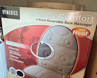 HoMedics ConstantComfort 6 Point Reversible Back Massager