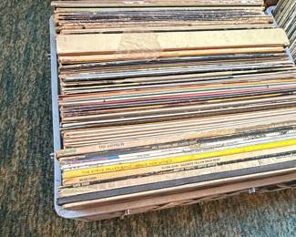 Vintage Vinyl Record Collection (Assorted Rock, Pop, and Jazz)