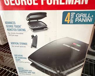 George Foreman 4-Serving Grill & Panini Press
