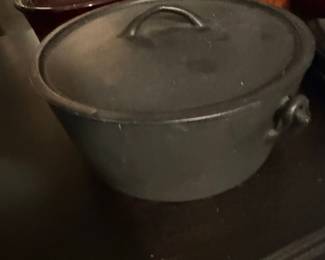 Vintage Cast Iron Dutch Oven