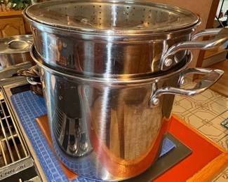 Stainless Steel Multi-Pot with Steamer Insert