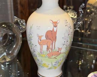 Lenox Mother's Day 1984 Deer Vase