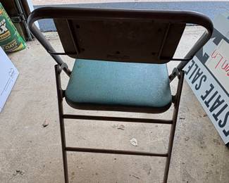 Samsonite Mid-Century Padded Folding Chair