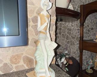 Lladro Don Quixote Reading Figurine