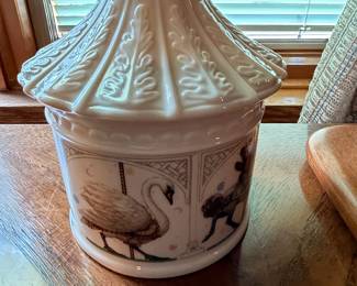 Lenox China Bears Heirloom Collection Carousel Piggy Bank