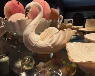 Lenox Porcelain Swan Dish