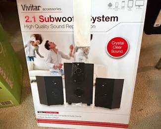 Vivitar 2.1 Subwoofer System
